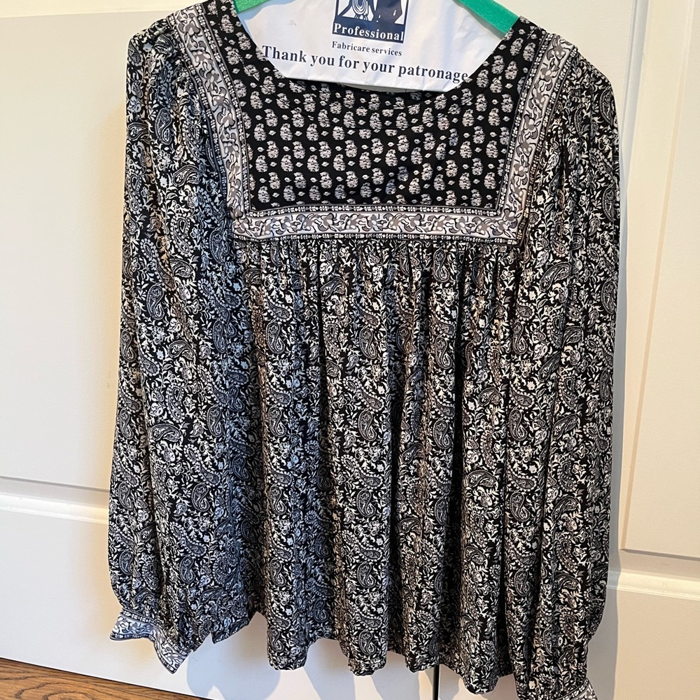 Gap Boho Long Sleeve Top